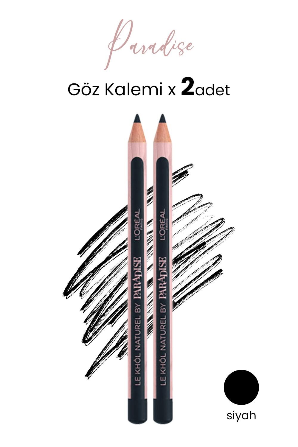 Loreal Paris Paradise Göz Kalemi 101 Midnight Black x 2 Adet