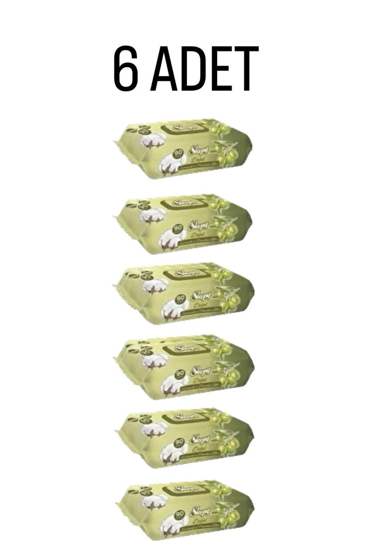 Sleepy Zeytinyağlı Islak Havlu 90x6 Paket 540 Yaprak