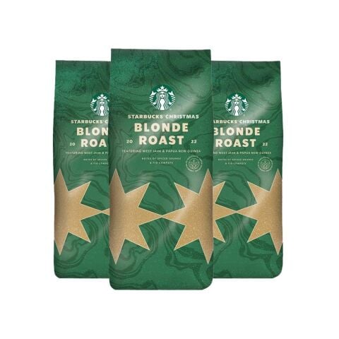 Starbucks Christmas Blonde Roast 250 gr x 3