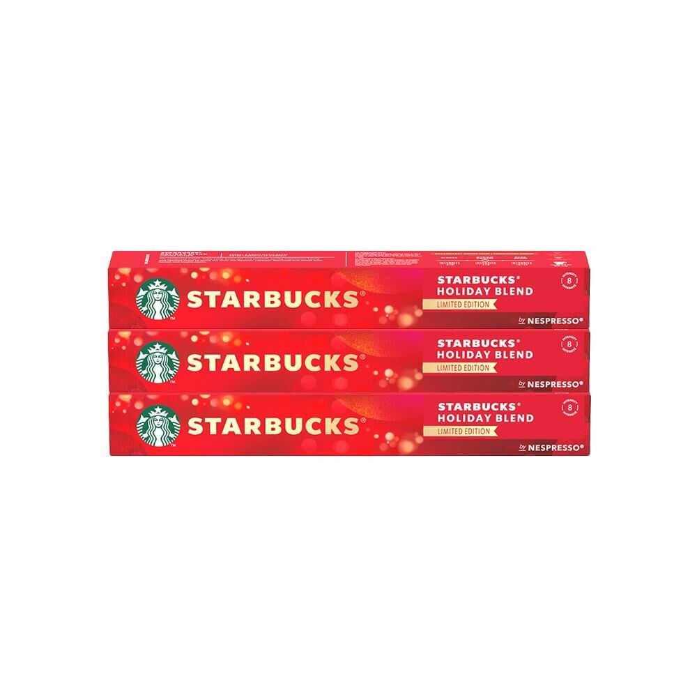 Starbucks Holiday Blend Medium Roast (Kapsül Kahve) x 3