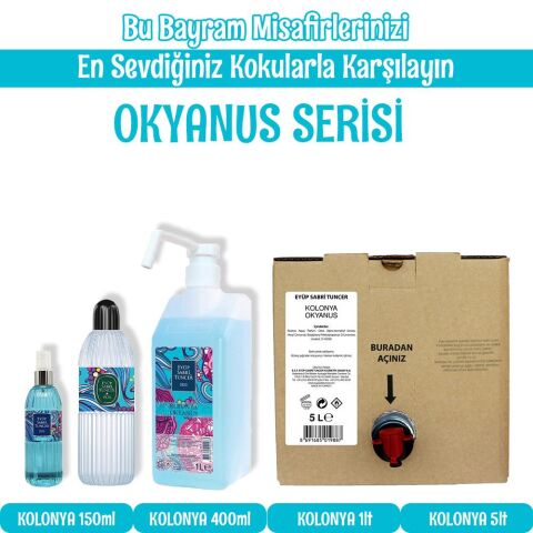 Eyüp Sabri Tuncer Bayram Özel Okyanus Kolonya Set