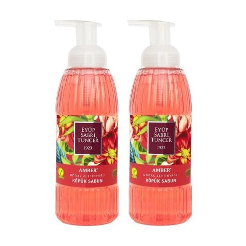 Eyüp Sabri Tuncer Zeytinyağlı Amber Köpük Sabun 500 ML x 2