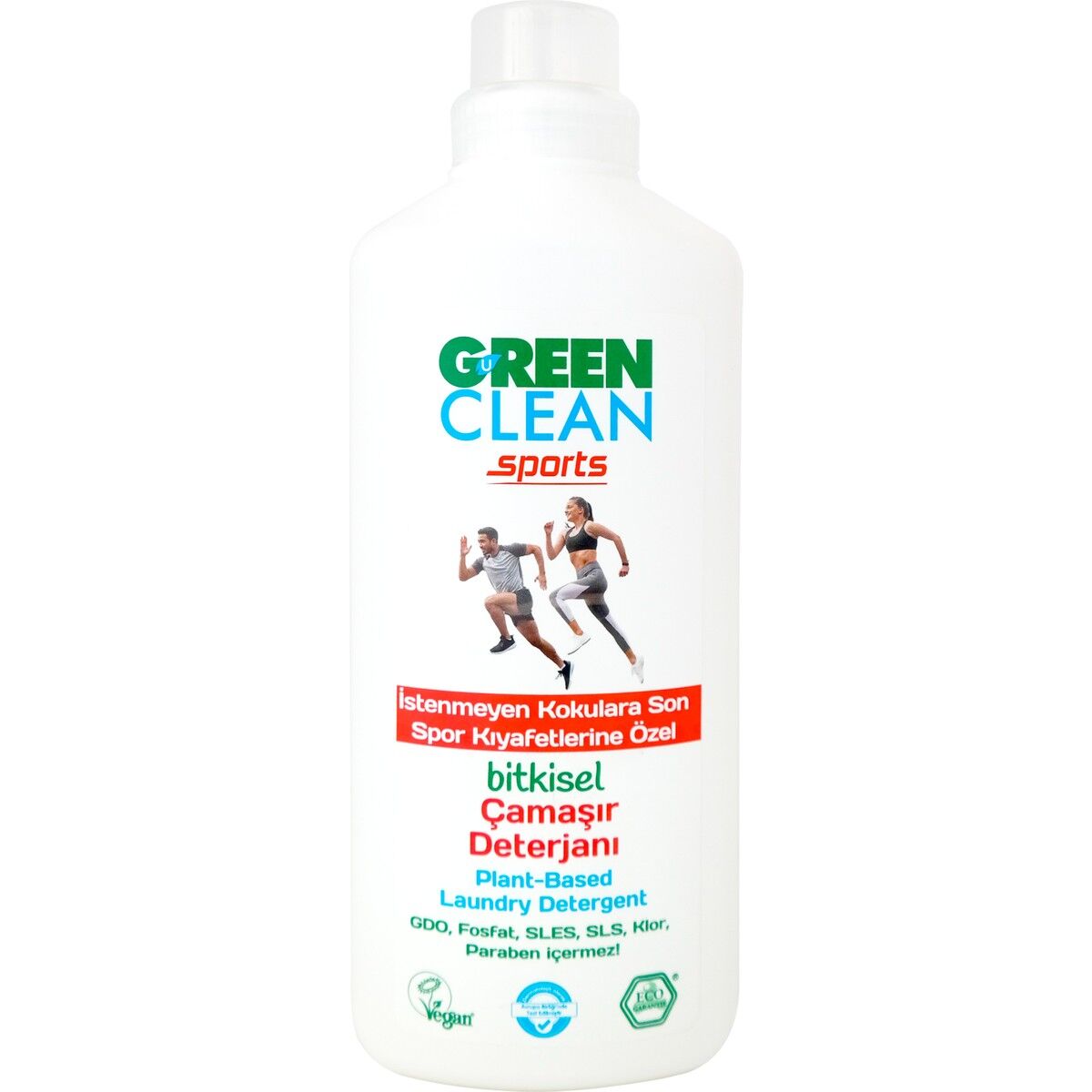 Green Clean Sports Bitkisel Çamaşır Deterjanı