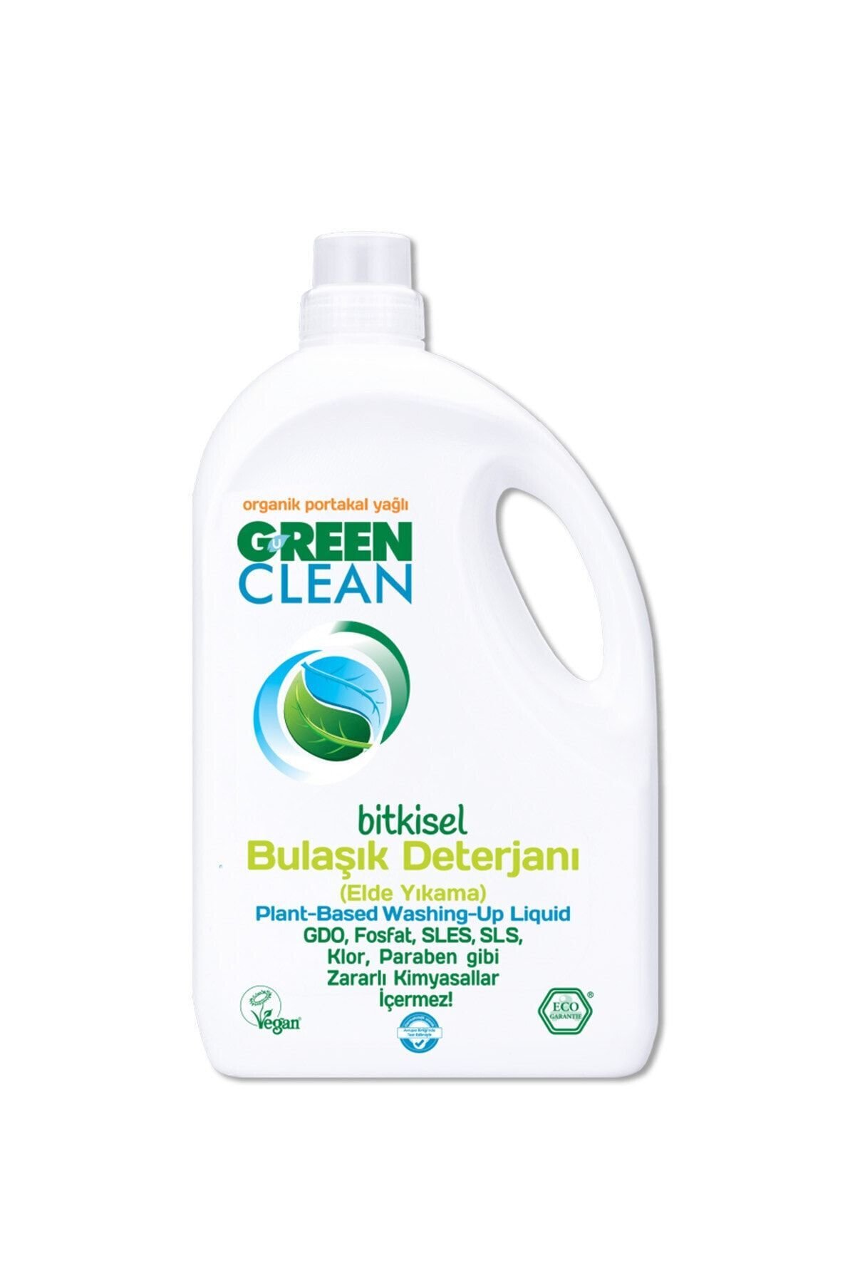 Green Clean Organik Portakal Yağlı Bitkisel Bulaşık Deterjanı 2750 ml