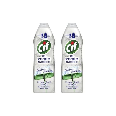Cif Jel Mermer Yüzey Temizleyici 750 Ml 2x Adet