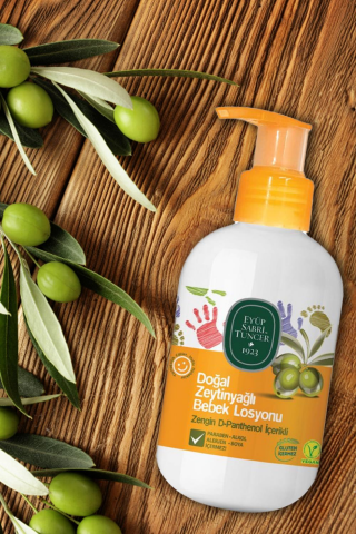 Eyüp Sabri Tuncer Zeytinyağlı Bebek Losyonu 280 ml 3'lü ve ROSIE Bebek Pamuğu