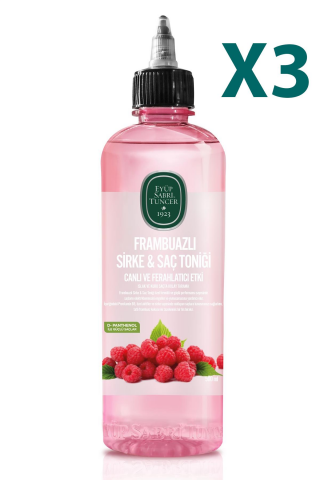 Frambuazlı Sirke & Saç Toniği 500 ml x 3