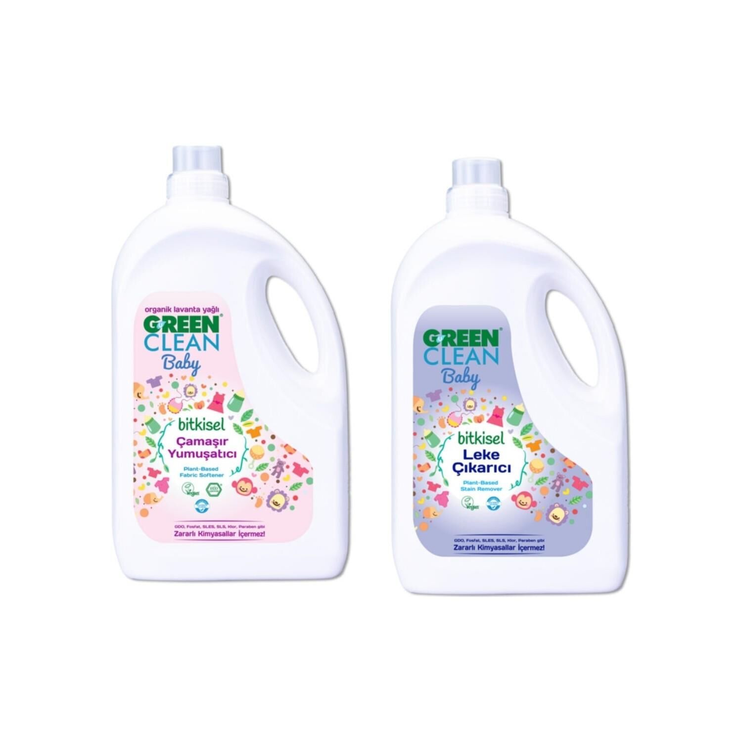 Green Clean Baby Leke Çıkarıcı ve Yumuşatıcısı 2750 ml
