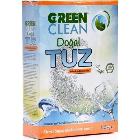 Green Clean Bitkisel Bulaşık Makinesi Tuzu 1500 ml