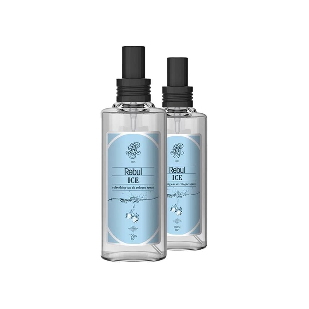 Rebul Ice Kolonya 100 Cc (Cam Şişe) Spreyli x 2