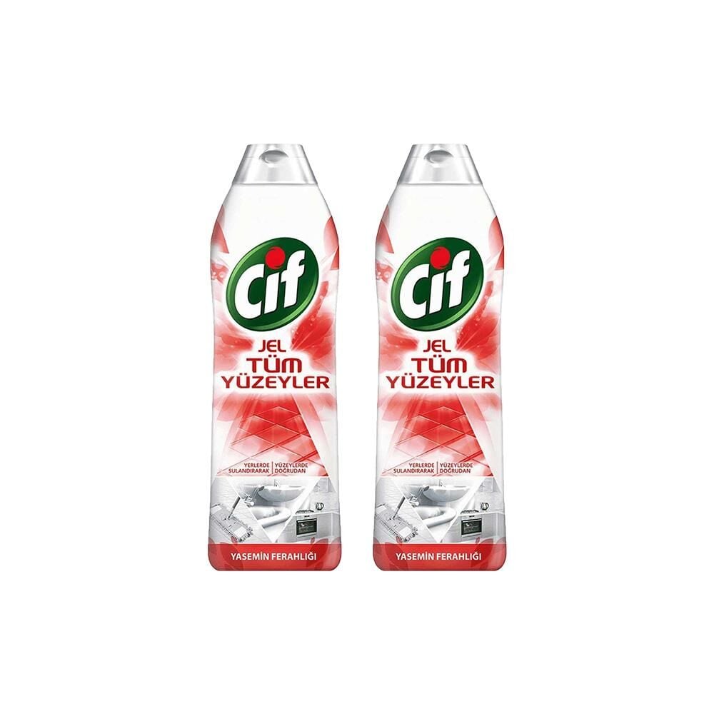Cif Jel Tüm Yüzeyler Yasemin Ferahlığı 750 ml 2x Adet