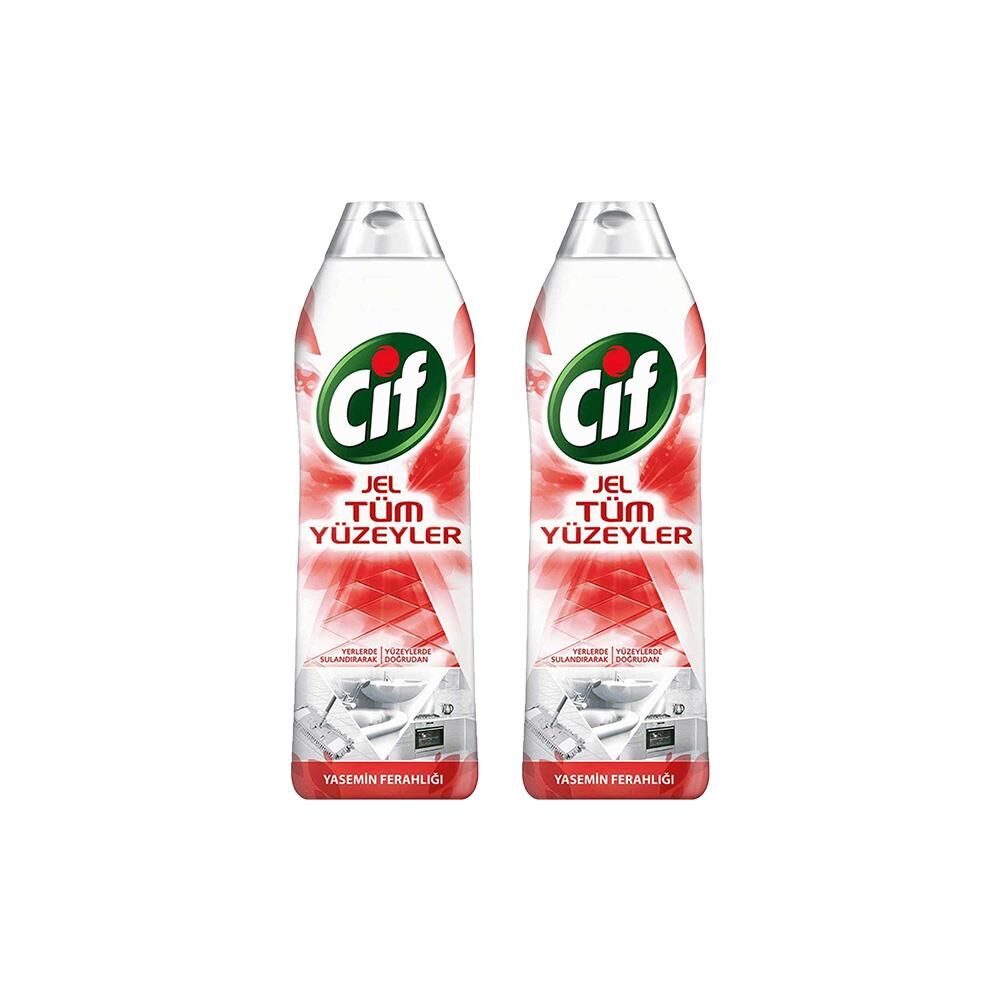 Cif Jel Tüm Yüzeyler Yasemin Ferahlığı 750 ml 2x Adet