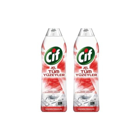 Cif Jel Tüm Yüzeyler Yasemin Ferahlığı 750 ml 2x Adet