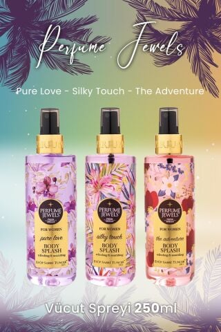 Eyüp Sabri Tuncer Vücut Spreyi Pure Love, Silky Touch ve The Adventure