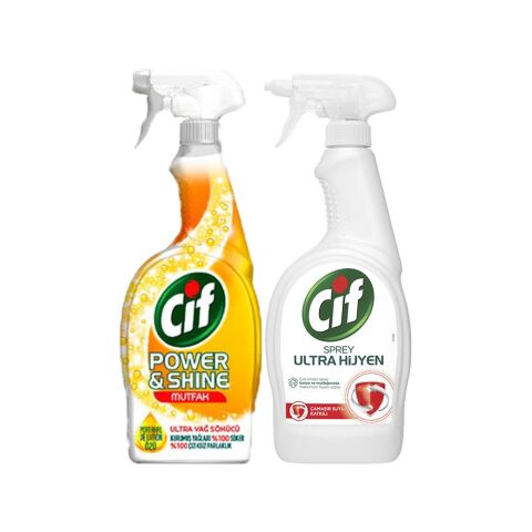 Cif Sprey Power & Shine Mutfak ve Ultra Hijyen