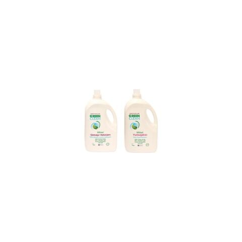 Green Clean Lavanta Yağlı Çamaşır Deterjanı 2750 Ml+ Lavanta Yağlı Bitkisel Yumuşatıcı 2750 ml