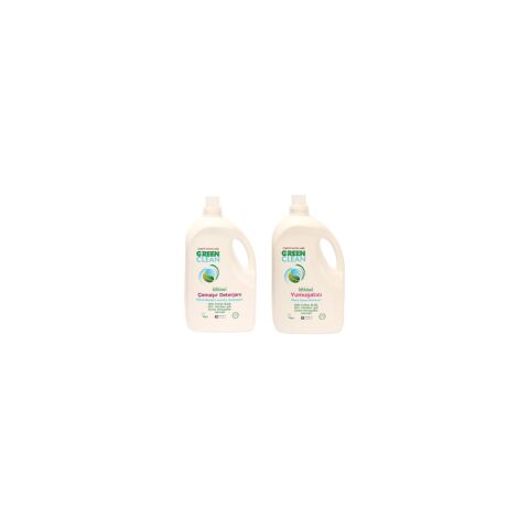 Green Clean Lavanta Yağlı Çamaşır Deterjanı 2750 Ml+ Lavanta Yağlı Bitkisel Yumuşatıcı 2750 ml