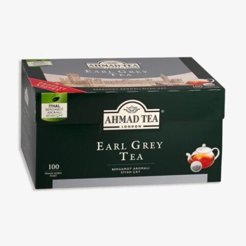 Earl Grey 100 x 7 adet Demlik Poşet Çay 320 G ve Rakun Kupa HEDİYE