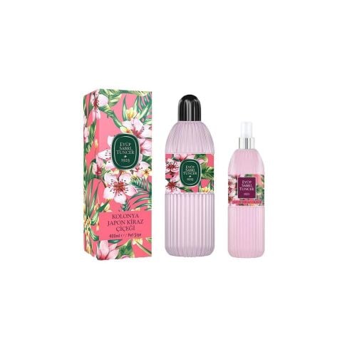 Eyüp Sabri Tuncer Japon Kiraz Çiçeği Kolonyası Pet Şişe 400 ML ve 150 ML