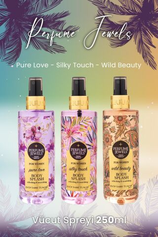 Eyüp Sabri Tuncer Vücut Spreyi Pure Love, Silky Touch ve Wild Beauty