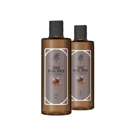 Rebul Dark Spice Kolonya 270ML (Cam Şişe) x 2