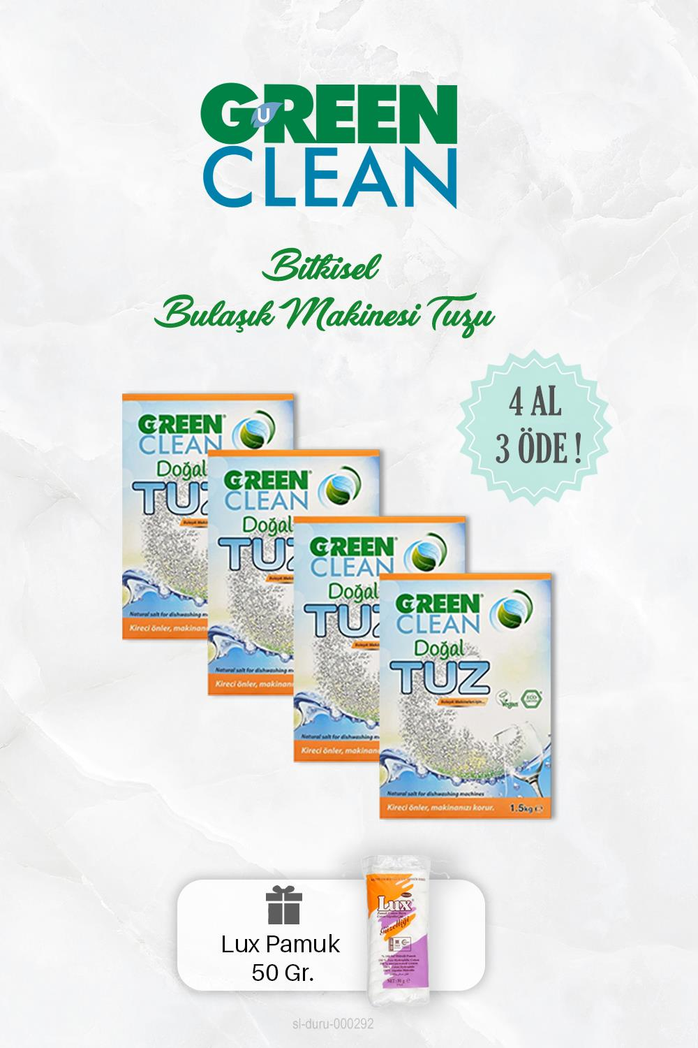 4 AL 3 ÖDE Doğal Bulaşık Makinesi Tuzu 1,5 Kg