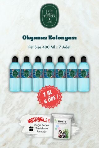 400 ML Okyanus Kolonyası 7 AL 6 ÖDE ve ROSIE Hediye