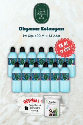 400 ML 13 AL 11 ÖDE Okyanus Kolonyası ve ROSIE Hediye