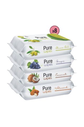 Pure Baby Pure Wipes Islak Havlu 32x50 1600 Yaprak