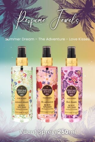 Eyüp Sabri Tuncer Vücut Spreyi Summer Dream, The Adventure ve Love Kisses