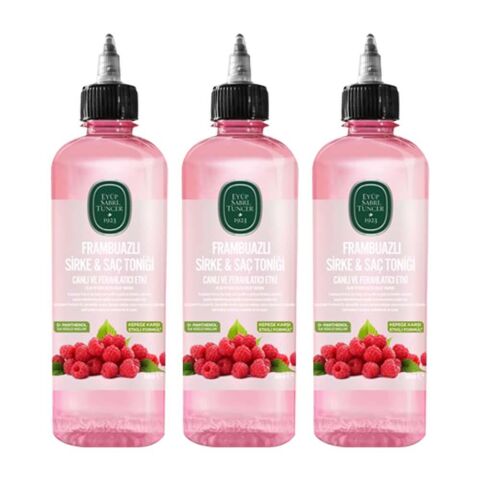 Frambuazlı Sirke & Saç Toniği 500 ml x 3