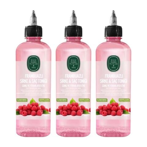 Frambuazlı Sirke & Saç Toniği 500 ml x 3