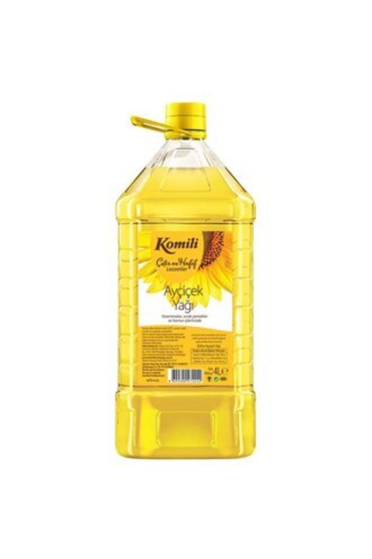 Komili Ayçiçek Yağı Pet 4 lt