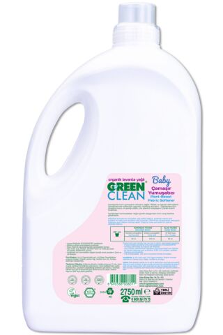 Green Clean Baby Çamaşır Yumuşatıcısı 2750 ml Yıkama
