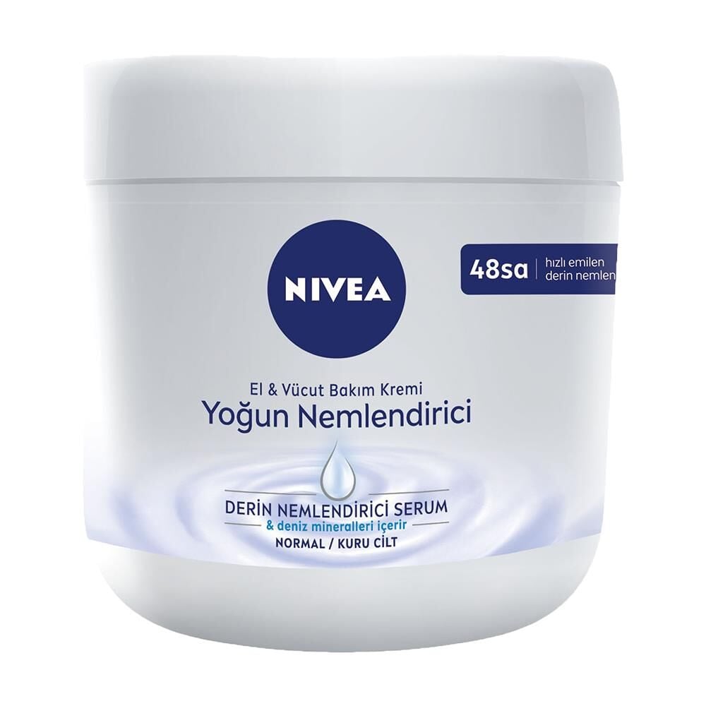 Nivea El ve Vücut Yoğun Nemlendirici Bakım Kremi 400 ml