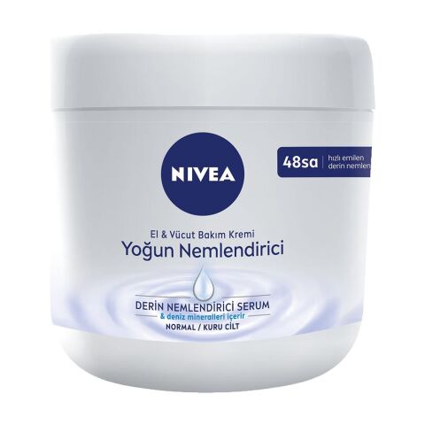 Nivea El ve Vücut Yoğun Nemlendirici Bakım Kremi 400 ml