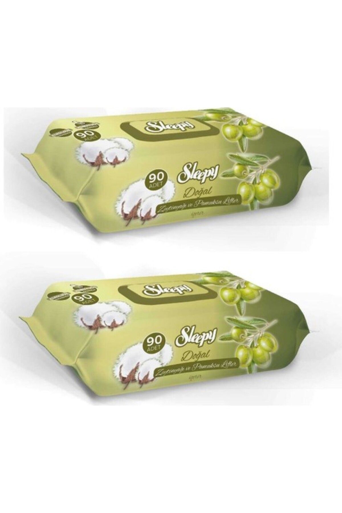 Sleepy Zeytinyağlı Islak Havlu 90'lı X 2