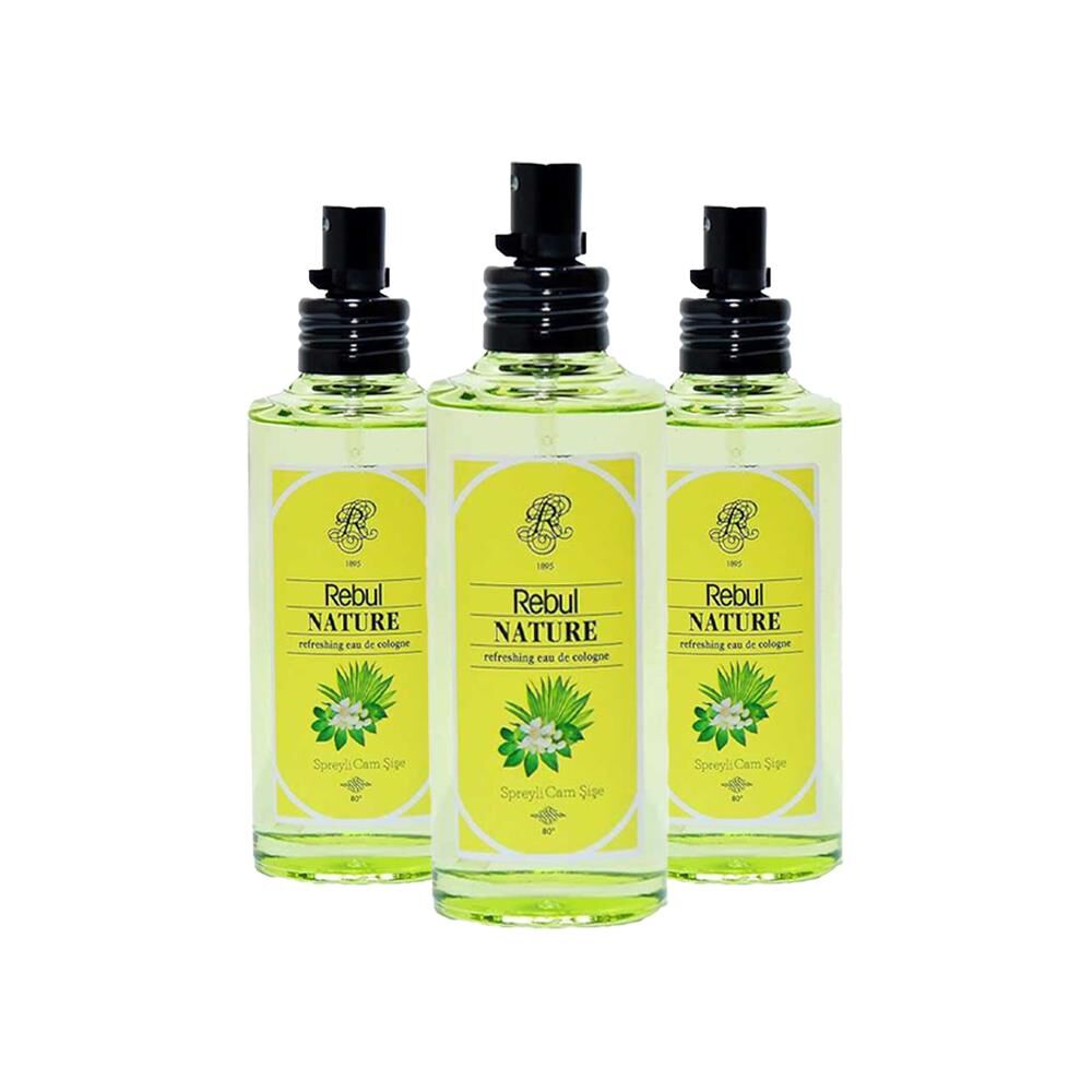 Rebul Nature Sprey Kolonya 100 ml x 3