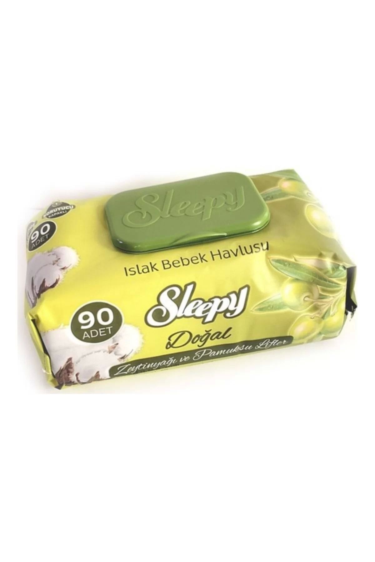 Sleepy Zeytinyağlı Islak Havlu 90'lı X 3 Paket - 270 Yaprak