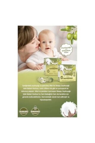 Sleepy Zeytinyağlı Islak Havlu 90'lı X 3 Paket - 270 Yaprak