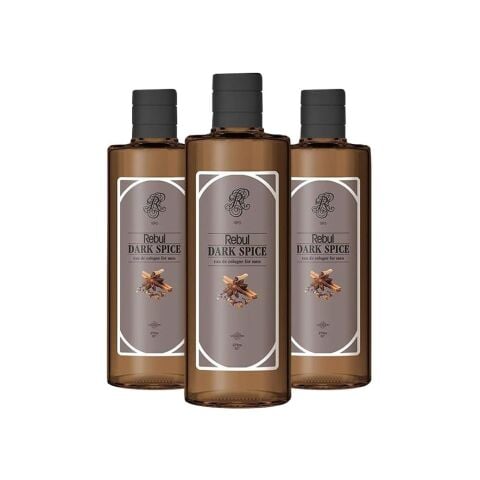 Rebul Dark Spice Kolonya 270ML (Cam Şişe) x 3