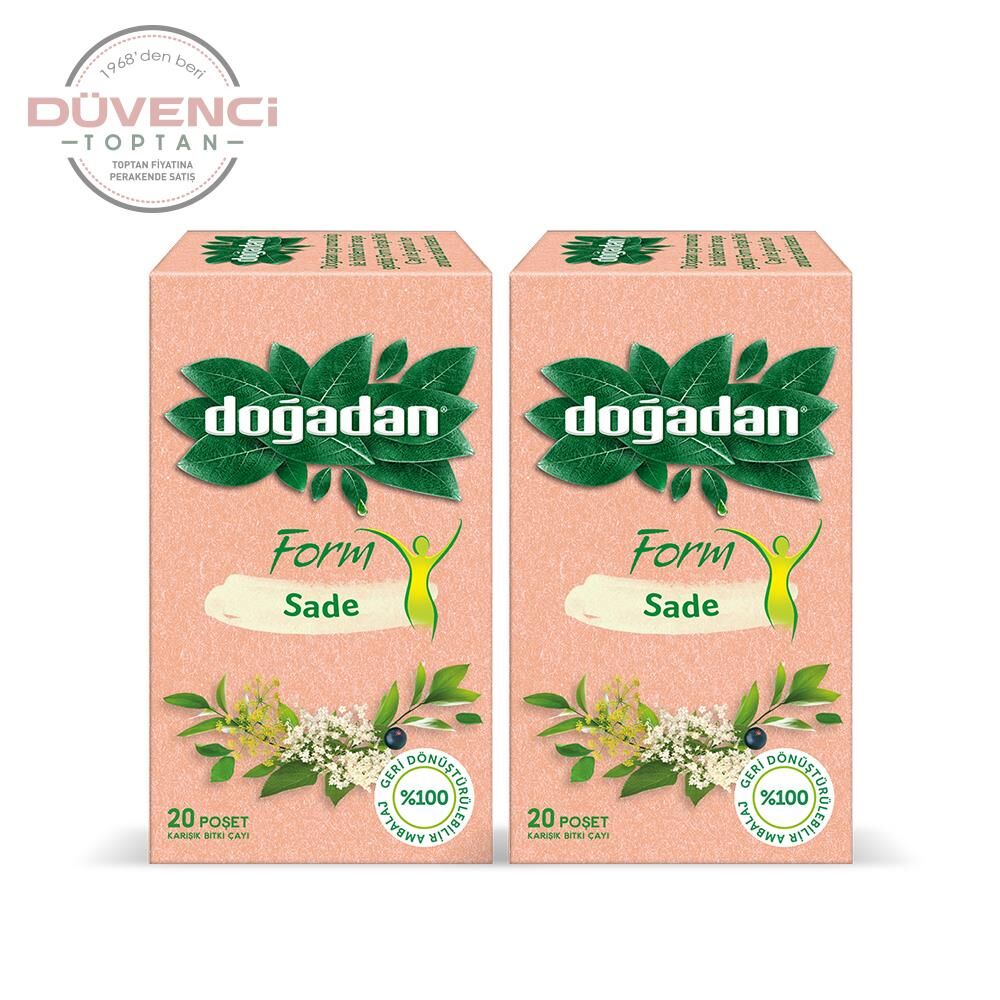 Doğadan Form Çay Sade 20'li X 2 Adet