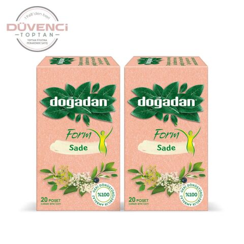 Doğadan Form Çay Sade 20'li X 2 Adet
