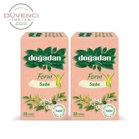 Doğadan Form Çay Sade 20'li X 2 Adet