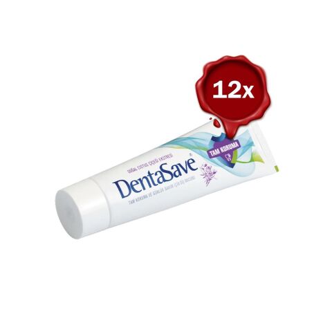 DentaSave Diş Macunu Tam Koruma Cıstus Çiçeği 75 ml x 12