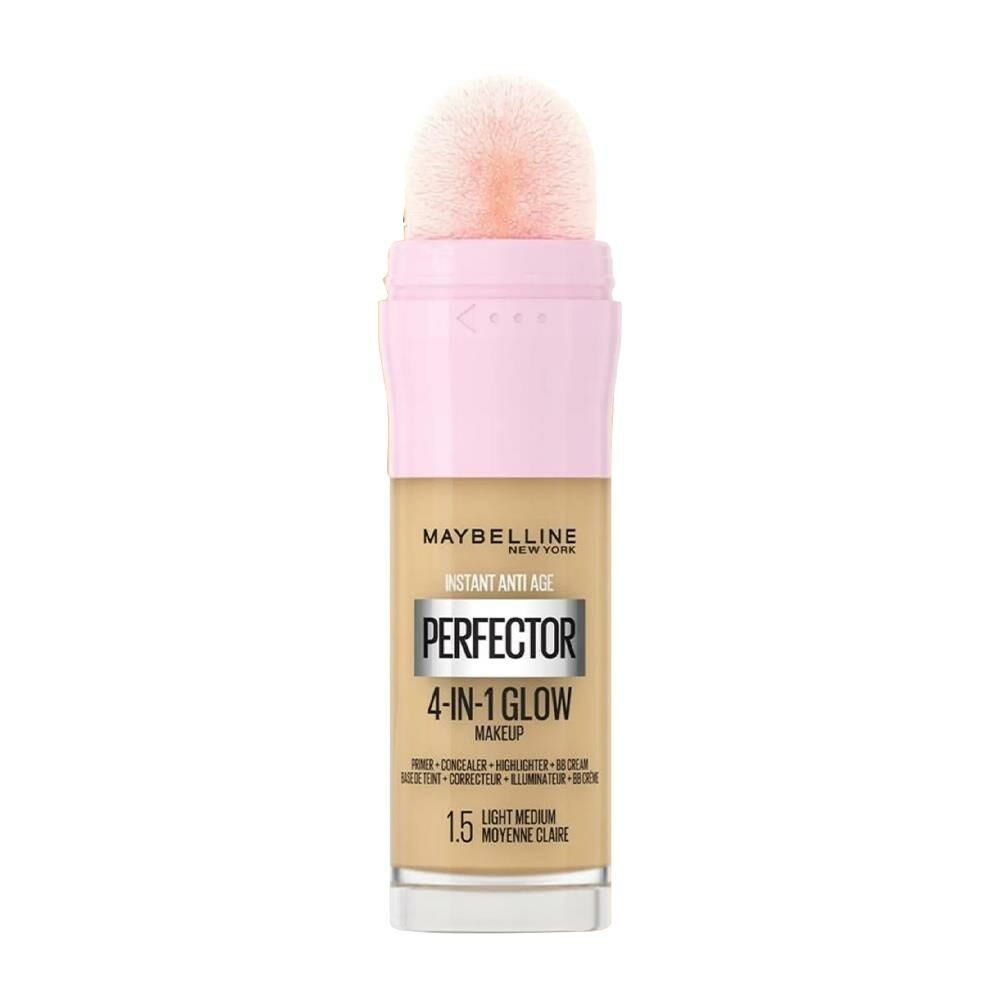 Maybelline New York Perfector Glow 4 Etki 1 Arada 1.5 Light Medium