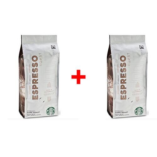Starbucks Espresso Dark Roast 250 gr Çekirdek Kahve 2 Adet