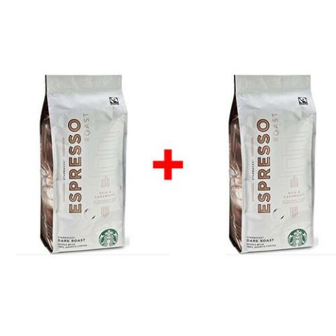 Starbucks Espresso Dark Roast 250 gr Çekirdek Kahve 2 Adet