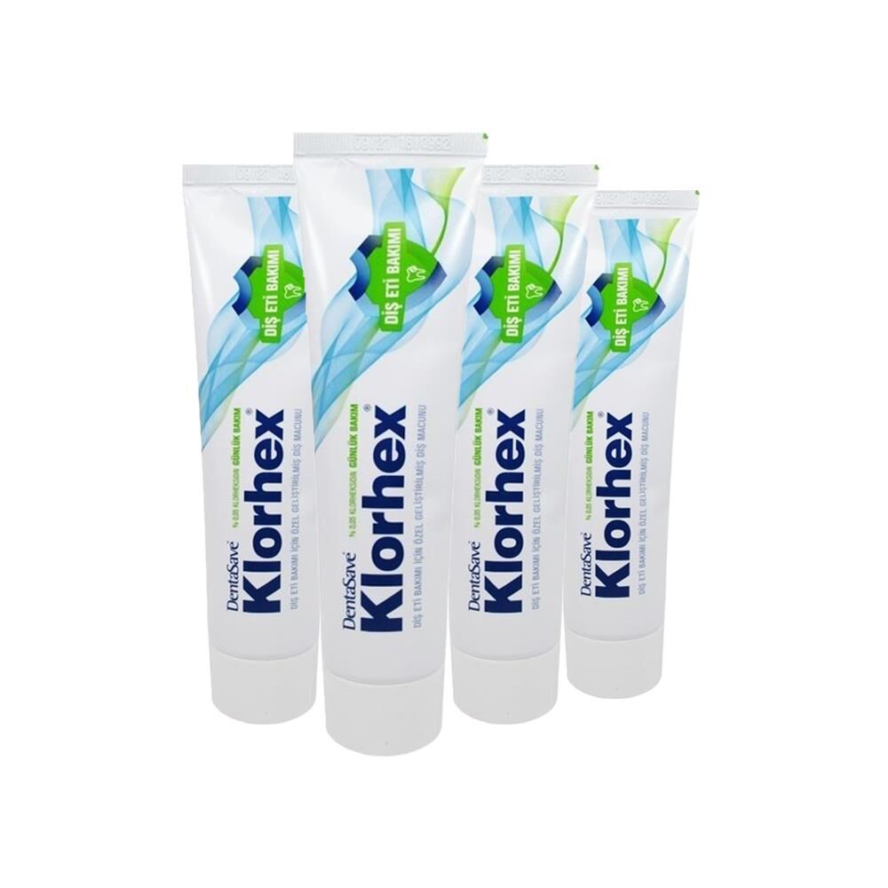 Dentasave Klorhex Diş Macunu Günlük Bakım 75 ml x 4