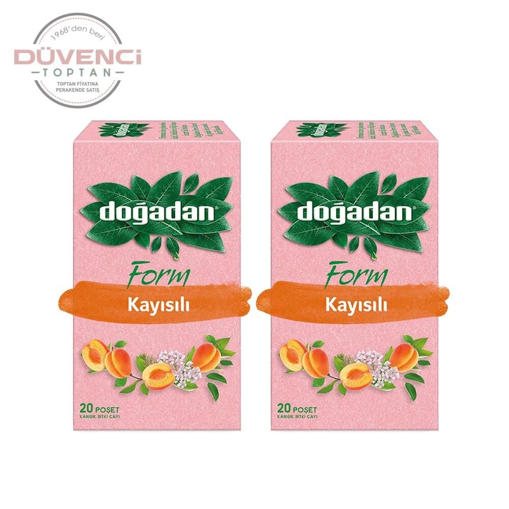 Doğadan Form Çay Kayısılı 20'li x 2 Adet